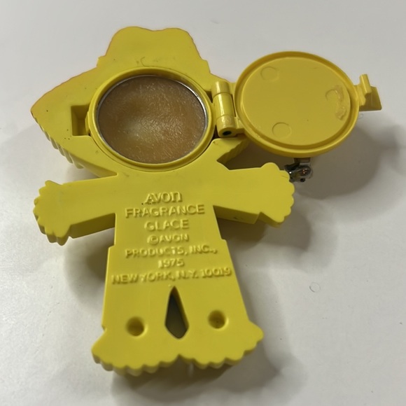 Vintag 70s Avon Peter Patches Scarecrow Collectible Fragrance Glace Pin Pals - Picture 7 of 10